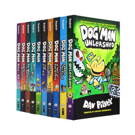 Adventures Of Dog Man Series Books Collection Set By Dav 41 Off