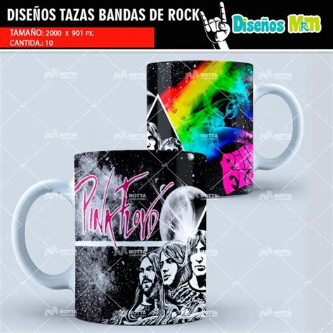 Dise Os Para Sublimar Tazas Bandas De Rock