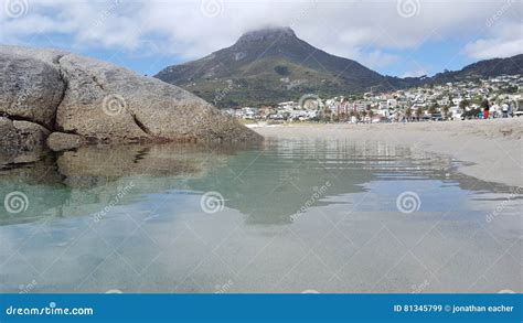 Seapoint beach stock image. Image of south, town, cape - 81345799