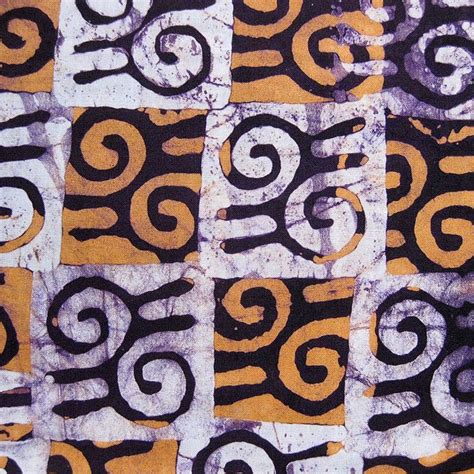 Cotton Hand Dyed African Batik Fabric From Ghana African Batik Fabric