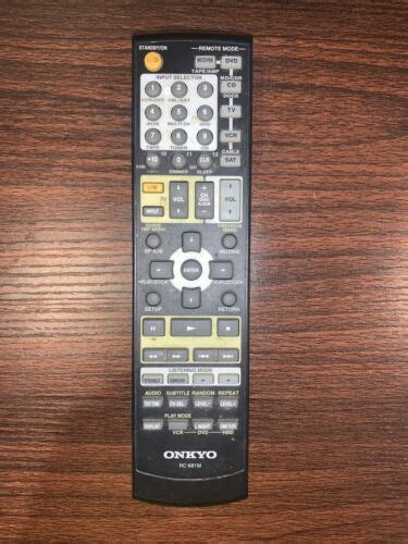 Rc M Oem Remote Control For Onkyo Av Receiver Tx Sr B Skf F Ht