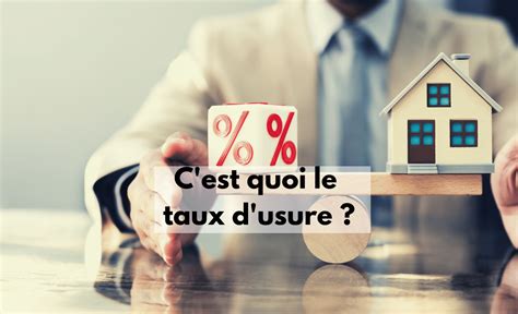 C est quoi le taux d usure et comment ne pas le dépasser Alexandre