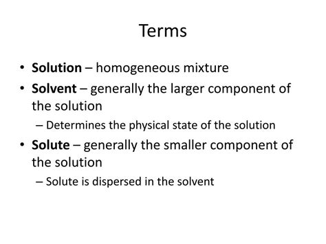 Ppt Ch 11 Properties Of Solutions Powerpoint Presentation Free