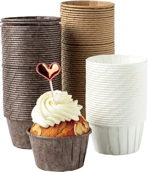 katbite Papier Muffinförmchen 150 Stück Cupcake Formen für Hochzeit