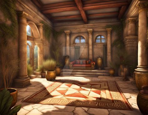 ancient Roman Villa interiors by Dogfart11 on DeviantArt