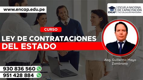 CURSO LEY DE CONTRATACIONES DEL ESTADO 2024 YouTube