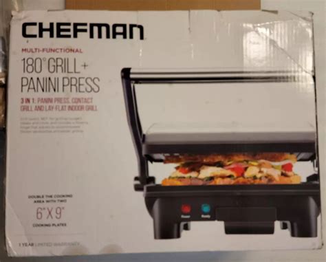 Chefman Panini Press Grill Rj02 180 Top Sellers Head Hesge Ch