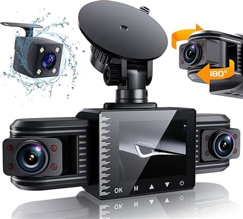 Iiwey T Pro Dash Cam Front And Rear Inside Channel P Adjustable