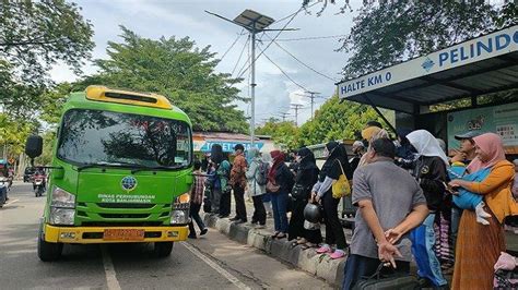 Miliki 17 Armada Ini Jadwal Dan Rute Bus Trans Banjarmasin