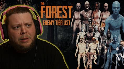 Ranking The Hardest And Strongest Mutants Cannibals In The Forest Tier