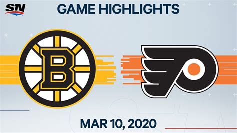 Nhl Highlights Bruins Vs Flyers Mar Youtube