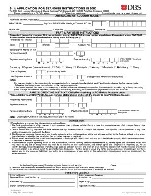 Bank Standing Instruction Letter Sample Complete With Ease Airslate