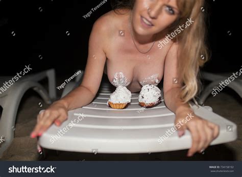 Naked Natural Sexy Girl Cake Stock Photo Shutterstock