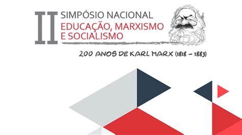 Ii Simpósio Nacional Educação Marxismo E Socialismo Plataforma 9