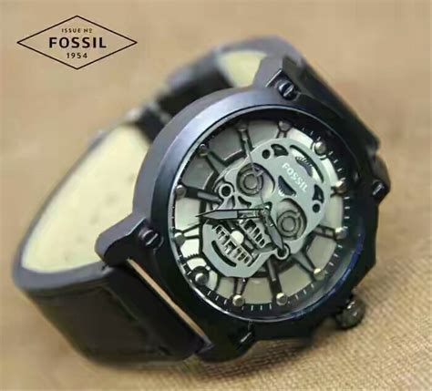 Jual Jam Tangan Keren Fossil Tengkorak Tali Kulit Di Lapak Mirah Jaya