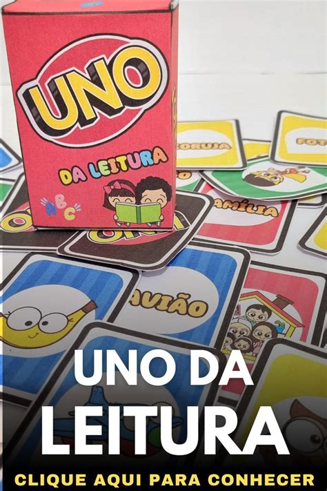 Jogo Uno Da Leitura Das Palavras