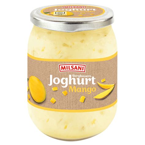 Milsani Bergbauern Joghurt G Mango Aldi S D