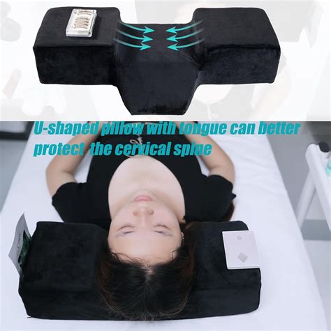 Lash Pillow For Eyelash Extension Memory Foam Ergonomic Curve Improve