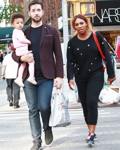 Serena Williams in rare outing with husband Alexis Ohanian and daughter ...