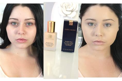 Estee Lauder Foundation Double Wear - The Blushing Introvert: Estee ...