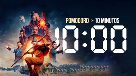 ⏳ Pomodoro De 10 Minutos Concentração Máxima Com O Último Mestre Do Ar