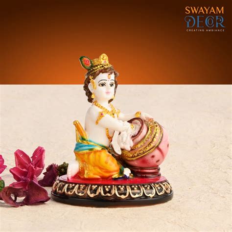 Buy Makhan Chor Krishna Deity Best Deals Online