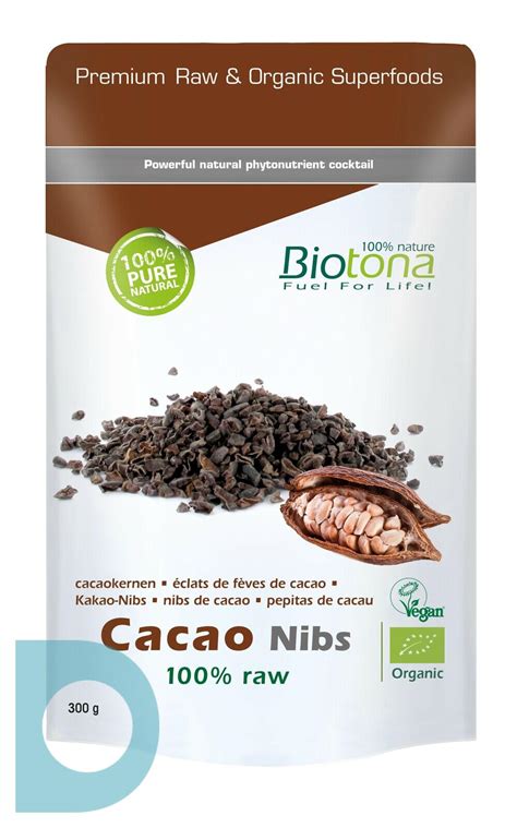 Biotona Cacao Nibs Raw Kopen Bij De Online Drogist