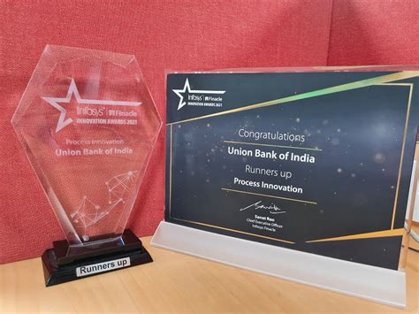 Union Bank Of India Wins The Infosys Finacle Innovation Award