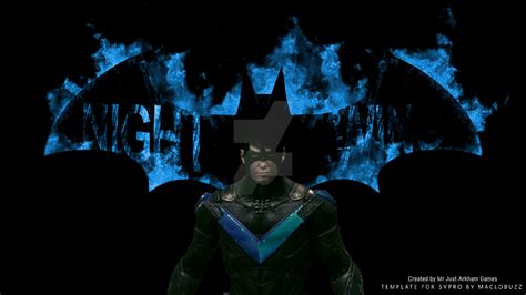 Arkham Knight Nightwing Wallpaper By Mrjustarkhamgames On Deviantart