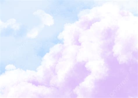 Blue Purple Dreamy Sunny Day Cloud Background Blue Purple Dream