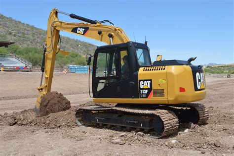 Caterpillars New F L Gc Excavator Provides Low Operating Costs