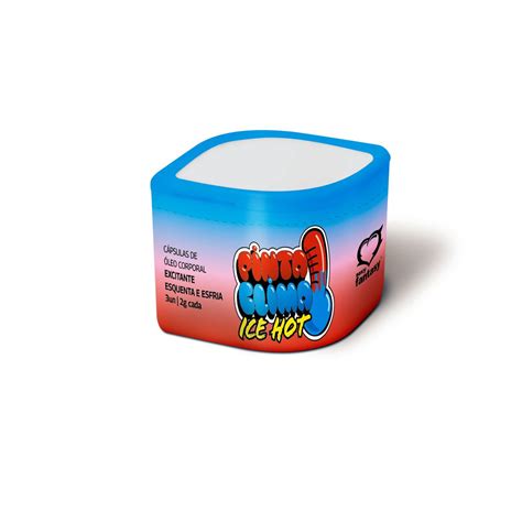 Capsula Pinta Clima Ice Hot Excitante Gel Sexy Fantasy Bazar Do Prazer L Distribuidora