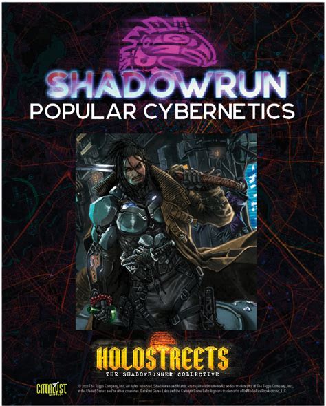 Released : Coming Soon – Penumbra Games : Holostreets : Shadowrun