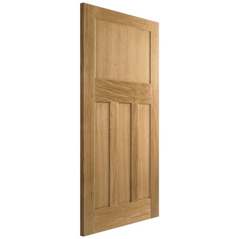 Lpd Internal Oak Unfinished Dx S Style P Fd Door At Leader Doors