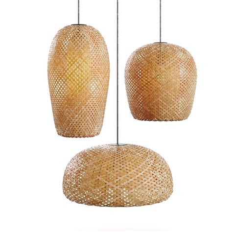 Rattan Pendant Light Vol 1 3d Model By Shirbeigi