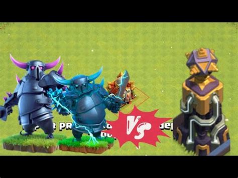 100 X Power Pekka Max Pekka Vs TH 16 Full Base Hidden Tesla S Clash