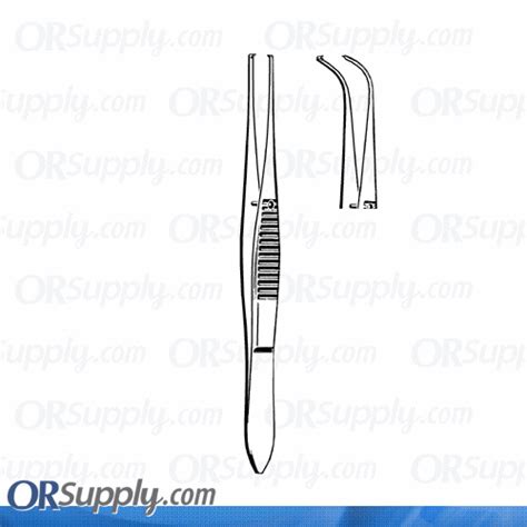 Sklar Econo Iris Forceps 4 1 4 Full Curved 1x2 Teeth Avante Health