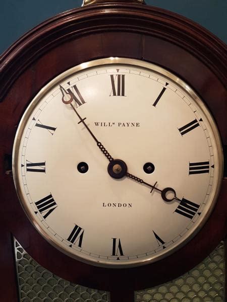 William Payne London Bracket Clock Sturmans Antiques