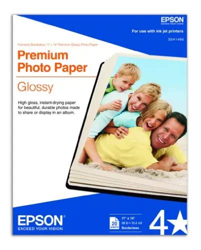 Papel Fotográfico Epson Premium Photo Paper Glossy 11x14 Pu Cuotas