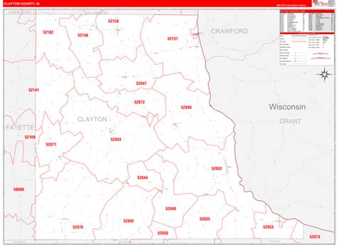 Map Books of Clayton County Iowa - marketmaps.com