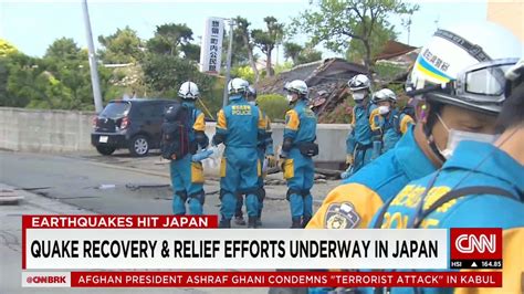 Japan Sees 3 Major Earthquakes In Only 24 Hours Cnn Video