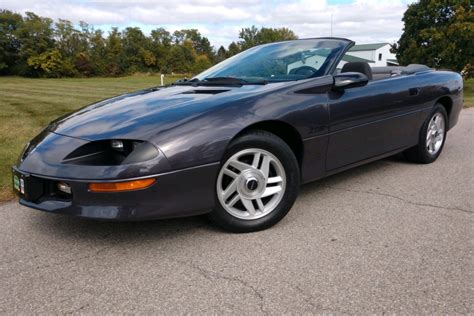 6k Mile Supercharged 1994 Chevrolet Camaro Z28 Convertible 6 Speed For