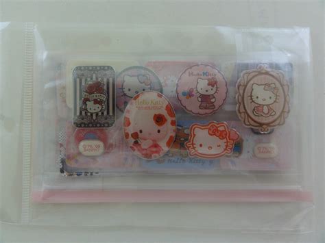 Cute Kawaii Sanrio Hello Kitty Pack O Stickers Flake Sticker Sack Vi