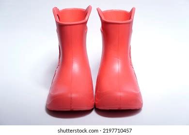 Child Wellies On White Background Stock Photo 2197710457 | Shutterstock