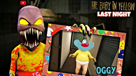 Oggy Vs Horror Baby The Baby In Yellow Night