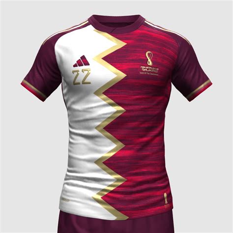 Fifa Wc Tott V With Qatar White Flag Element Fifa Kit Creator