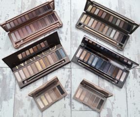 Urban Decay Naked Palettes Swatches Comparison Really Ree