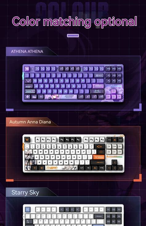 VGN V87 V87 PRO Mechanical Keyboard Three Mode Hot Swap Dynamic RGB Gaming Keyboard Gasket PBT