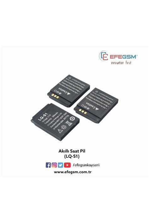 EFEGSM Akıllı Saat (lq-s1) BataryaFiyatı, Yorumları - Trendyol