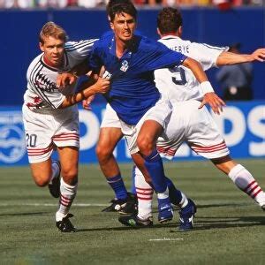 Brazil win the 1994 World Cup after Roberto Baggio misses